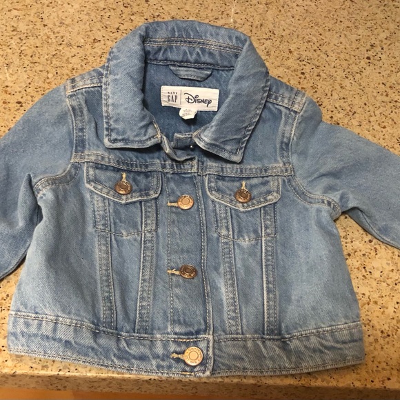 GAP Other - 6-12 Month Baby Girl GAP Minnie Mouse Denim Jacket.